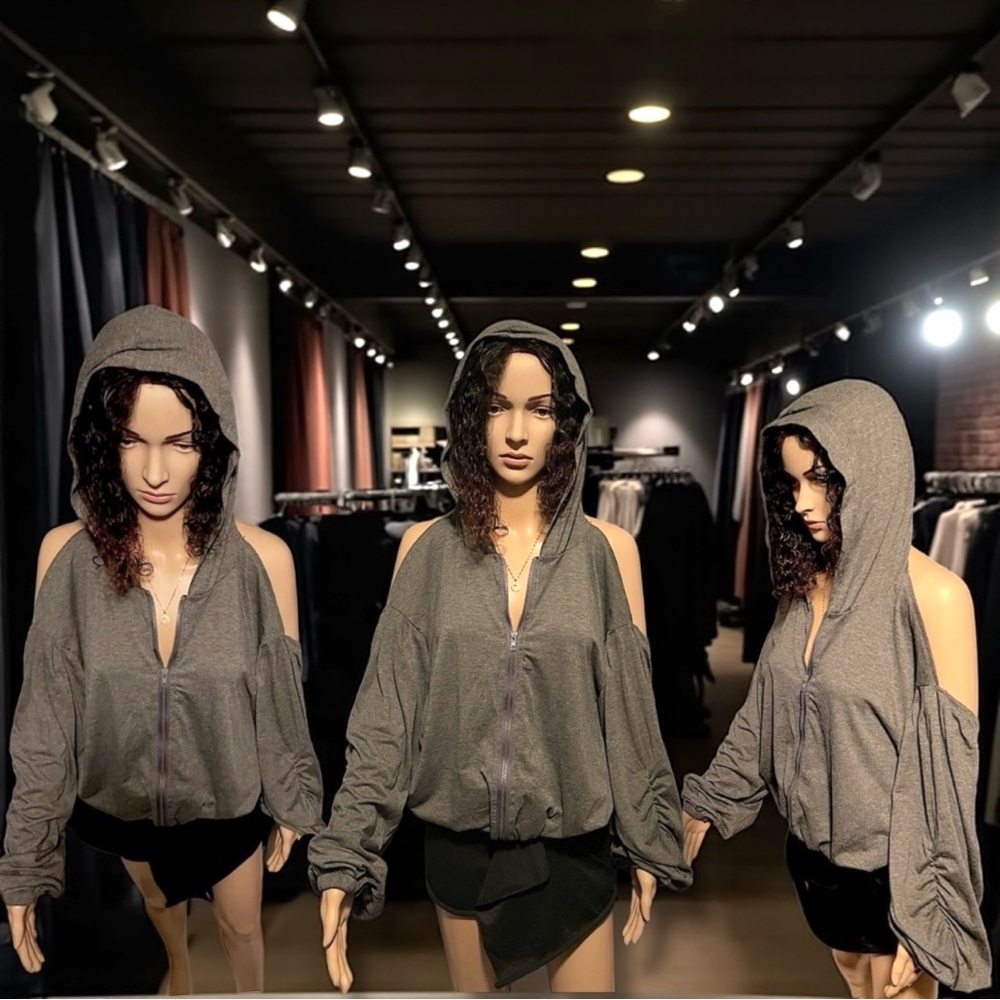 🩶Women's Cutout Zip up Hoodie🩶